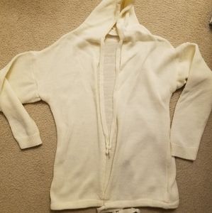 New light cream sweater hoodie